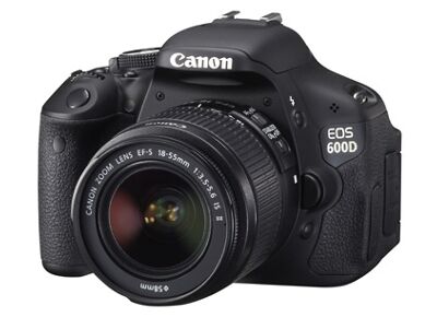 Appareils photos numériques CANON EOS 600D + 18-55mm IS II Noir Noir