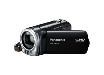 Caméscopes numériques PANASONIC HDC-SD40 Noir