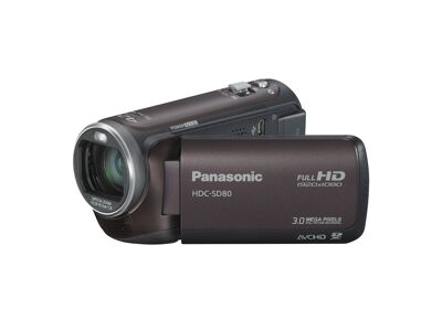 Image Caméscope numérique PANASONIC HDC-SD80 Marron