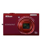 Image Appareils photos numériques NIKON Coolpix S S6200 Rouge Rouge