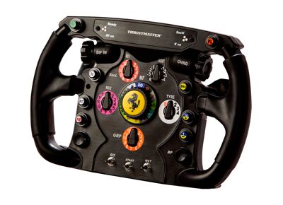 Acc. de jeux vidéo THRUSTMASTER Ferrari F1 gouvernaille PC, Playstation 3 Noir