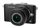 Appareils photos numériques OLYMPUS E-PM1 Noir + 14-42 mm Noir