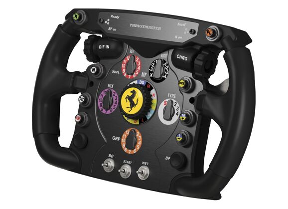 Image Acc. de jeux vidéo THRUSTMASTER Ferrari F1 Wheel Add-On Spéciale PC Noir
