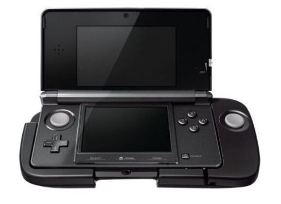 Image Acc. de jeux vidéo NINTENDO Circle Pad Pro Manette de jeu 3DS Noir