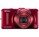Appareils photos numériques NIKON Coolpix S 9300 Rouge Rouge