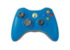 Acc. de jeux vidéo MICROSOFT Manette Sans Fil Bleu Xbox 360