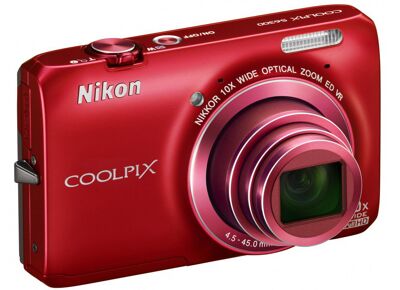 Appareils photos numériques NIKON Coolpix S 6300 Rouge Rouge