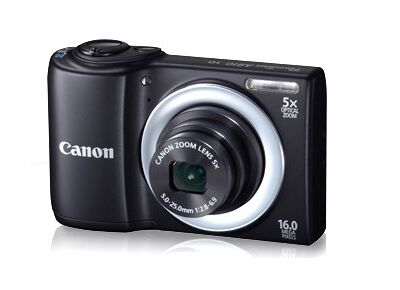 Appareils photos numériques CANON PowerShot A810 Noir