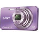 Appareils photos numériques SONY DSC-W570 + Cover + SF-2B4 Violet Violet