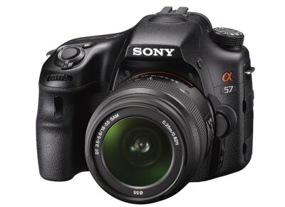Appareils photos numériques SONY SLT-A57 Kit-18-55mm Noir Noir