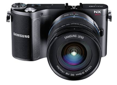 Image Appareils photos numériques SAMSUNG NX 200 Noir Noir