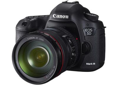 Appareils photos numériques CANON EOS 5D Mark III + EF 24-105 Noir Noir
