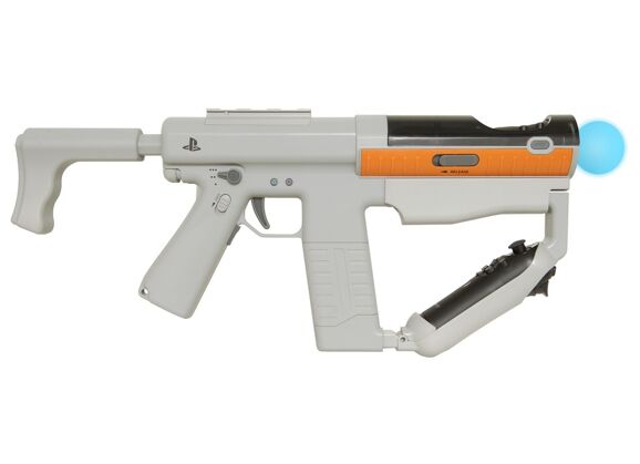 Image Acc. de jeux vidéo SONY Fusil PlayStation Move Blanc PS3