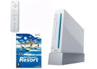 Console NINTENDO Wii Blanc + 1 manette + Wii Sports Resort