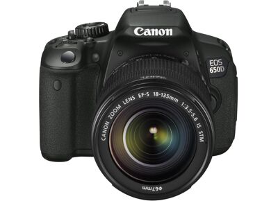 Appareils photos numériques CANON EOS 650D + EF-S 18-135 IS STM Noir Noir