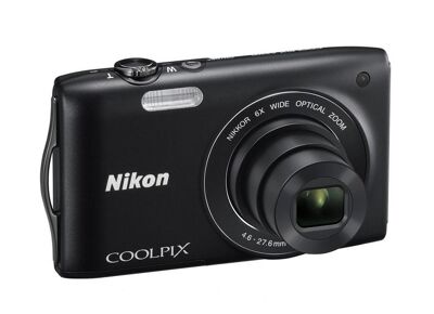 Appareils photos numériques NIKON Coolpix S S3200 Noir Noir