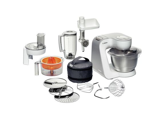 Image Robots de cuisine BOSCH MUM54240 food processor Argent, Blanc