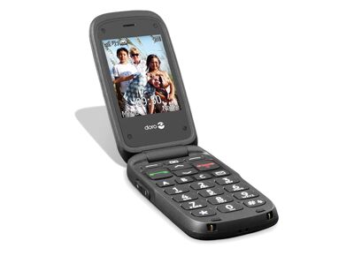 Téléphones portables DORO PhoneEasy 612 Noir Débloqué