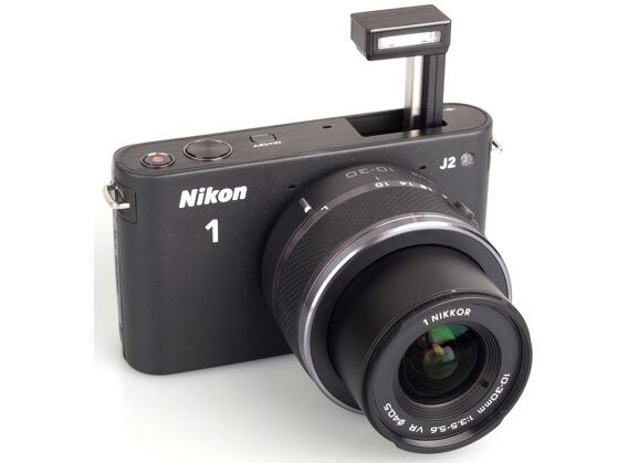 Image Appareil photo numérique NIKON 1 J2 + VR 10-30mm Noir Noir