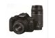 Appareils photos numériques CANON EOS 550D Kit EF-S 18-55mm + FS 75-300mm Noir Noir