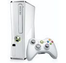 Console MICROSOFT Xbox 360 Slim Blanc 4 Go + 1 manette