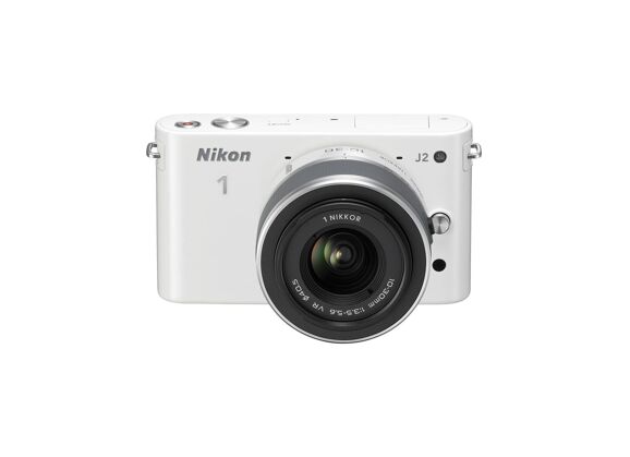 Image Appareil photo numérique NIKON 1 J2 Kit 10-30mm Blanc Blanc