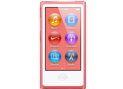 Lecteurs et enregistreurs MP3 APPLE iPod Nano 16 Go Rose 7ème génération