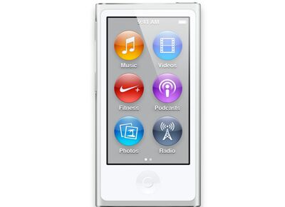 Image Lecteurs et enregistreurs MP3 APPLE iPod Nano 16 Go Argent 7ème génération