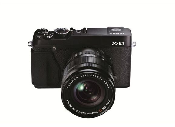 Image Appareil photo numérique FUJIFILM X-E1 Kit 18-55mm Noir Noir