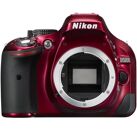 Appareils photos numériques NIKON D5200 Rouge Rouge