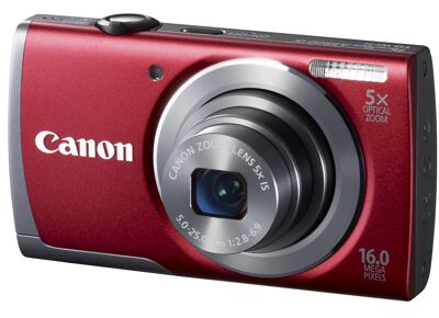 Image Appareil photo numérique CANON PowerShot A3500 IS Rouge