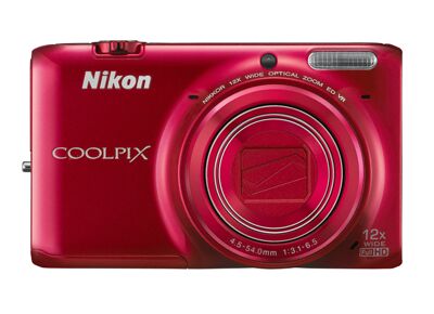 Appareils photos numériques NIKON Coolpix S 6500 Rouge Rouge