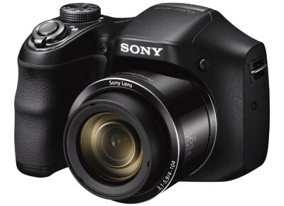 Image Appareils photos numériques SONY DSC-H200 digital camera Noir Noir