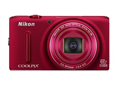 Image Appareils photos numériques NIKON Coolpix S 9500 Rouge Rouge