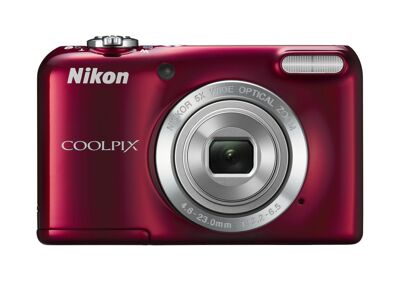 Image Appareils photos numériques NIKON Coolpix L 27 Rouge Rouge