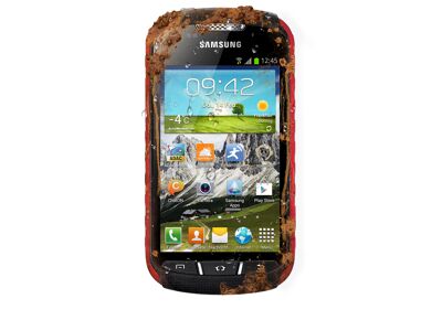 SAMSUNG Galaxy Xcover 2 Noir Rouge 4 Go Débloqué