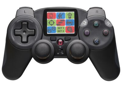 Image Acc. de jeux vidéo BIG BEN PS3 QuickFire 2 Manette de jeu Playstation 3 Noir