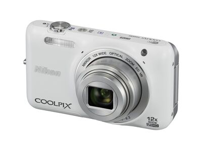 Image Appareils photos numériques NIKON Coolpix S 6600 Blanc Blanc