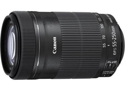 Objectif photo CANON EF-S 55-250mm f/4-5.6 IS STM  Monture Canon