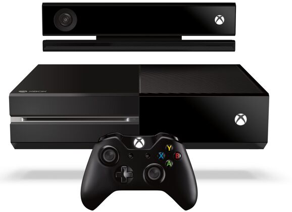 Image Console MICROSOFT Xbox One Noir 500 Go + 1 manette + Kinect