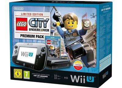 Console NINTENDO Wii U Noir 32 Go + 1 manette + Lego City : Undercover