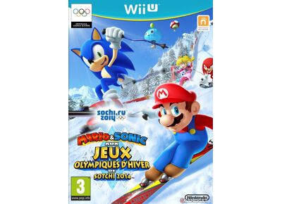 Jeux Vidéo Mario & Sonic aux Jeux Olympiques d'Hiver de Sotchi 2014 Wii U