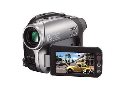 Caméscopes numériques SONY DVD Handycam DCR-DVD202E Argent