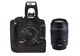 Appareils photos numériques CANON EOS 350D 18-55 Kit Noir Noir