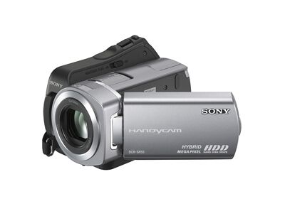 Caméscopes numériques SONY DCR-SR55E hand-held camcorder Noir, Argent