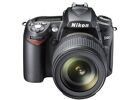 Appareils photos numériques NIKON D90 + AF-S VR DX 18-200mm 3.5-5.6G IF-ED Noir Noir