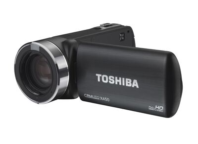 Caméscopes numériques TOSHIBA Camileo X450 Noir