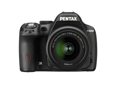 Appareils photos numériques PENTAX K-500 + DAL 18-55 Noir Noir