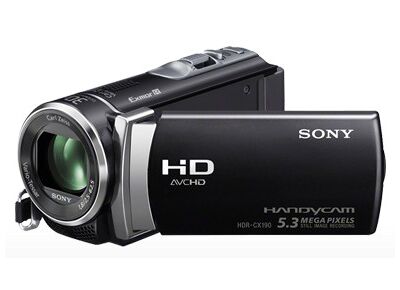 Caméscopes numériques SONY HDR-CX190 Noir