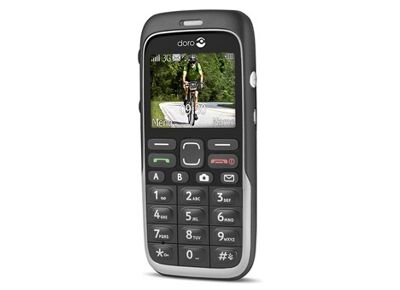 Téléphones portables DORO PhoneEasy 520X Noir Débloqué